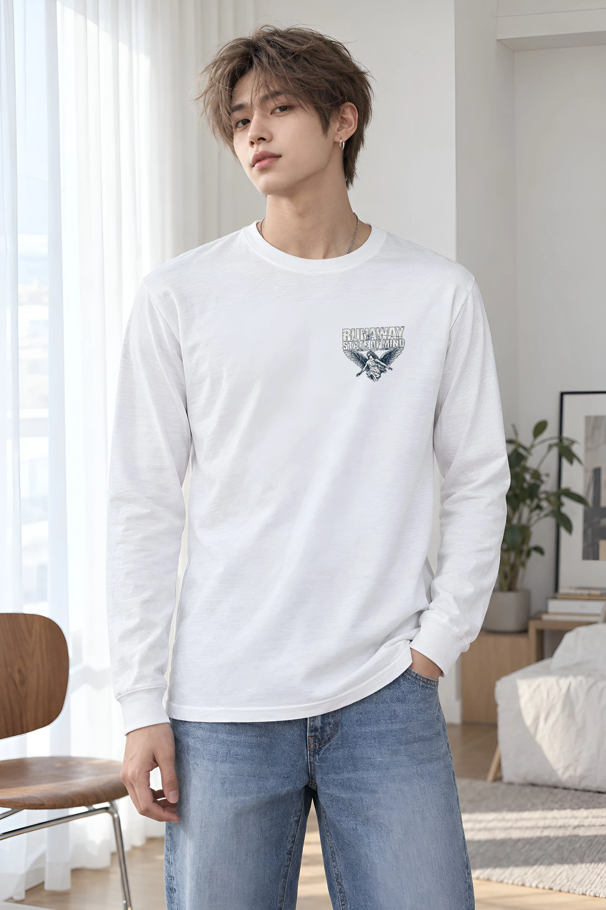 "Runaway State Of Mind" Unisex Longsleeve T-shirt