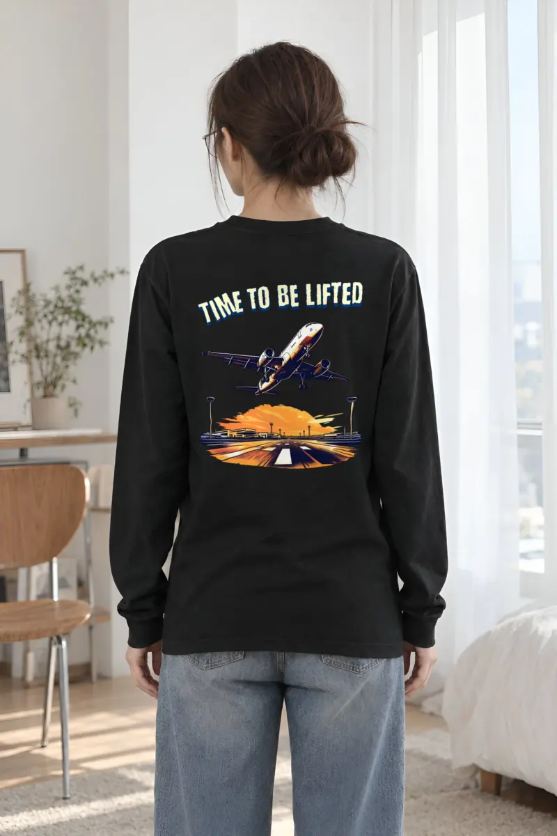 "Runway Ascent" Unisex Longsleeve T-shirt