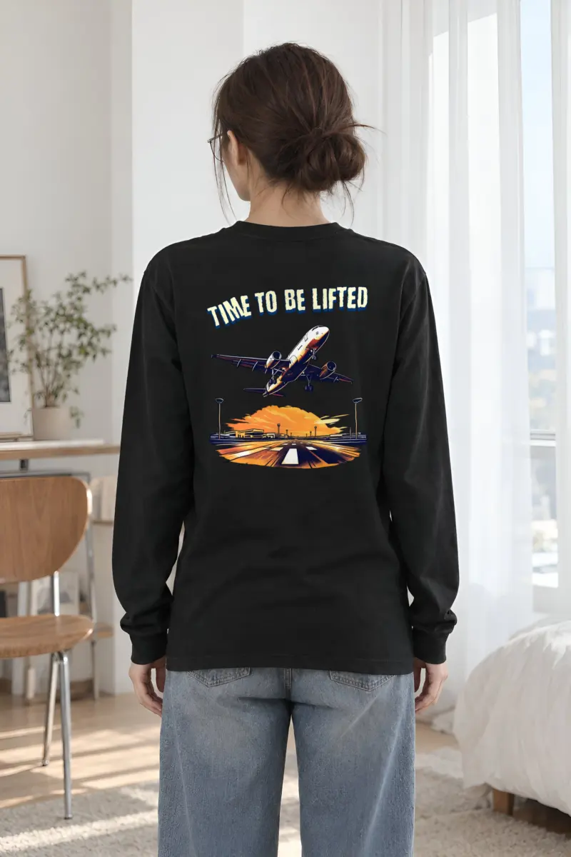 "Runway Ascent" Unisex Longsleeve T-shirt