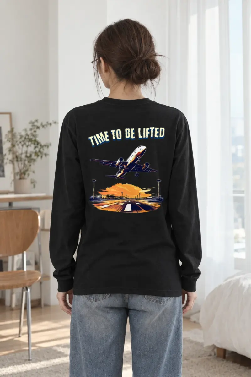 "Runway Ascent" Unisex Longsleeve T-shirt
