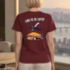 "Runway Departure" Heavyweight Unisex Crewneck T-shirt | Gildan 5000
