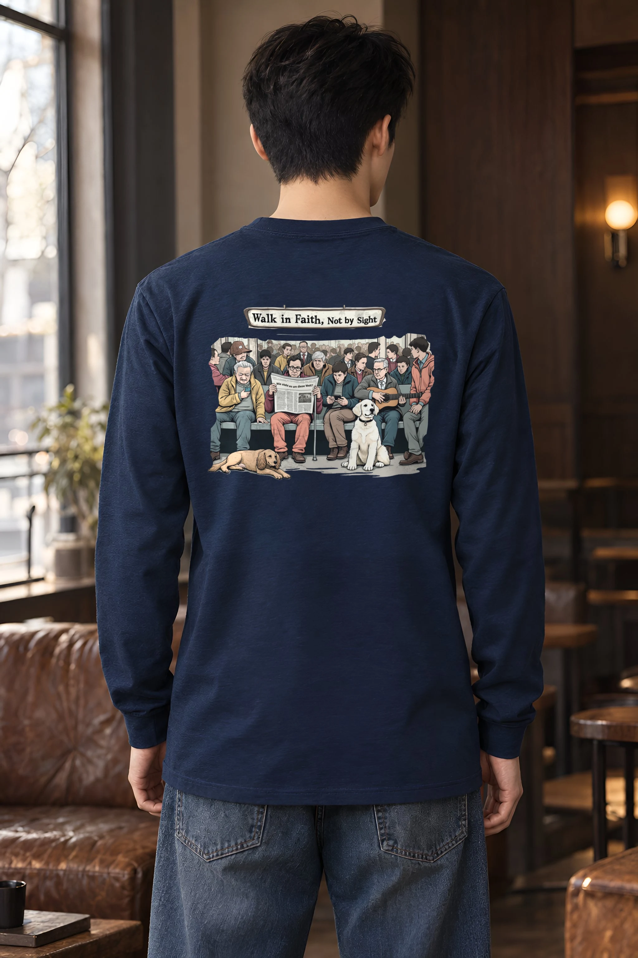 "Rush Hour Chorus" Unisex Longsleeve T-shirt