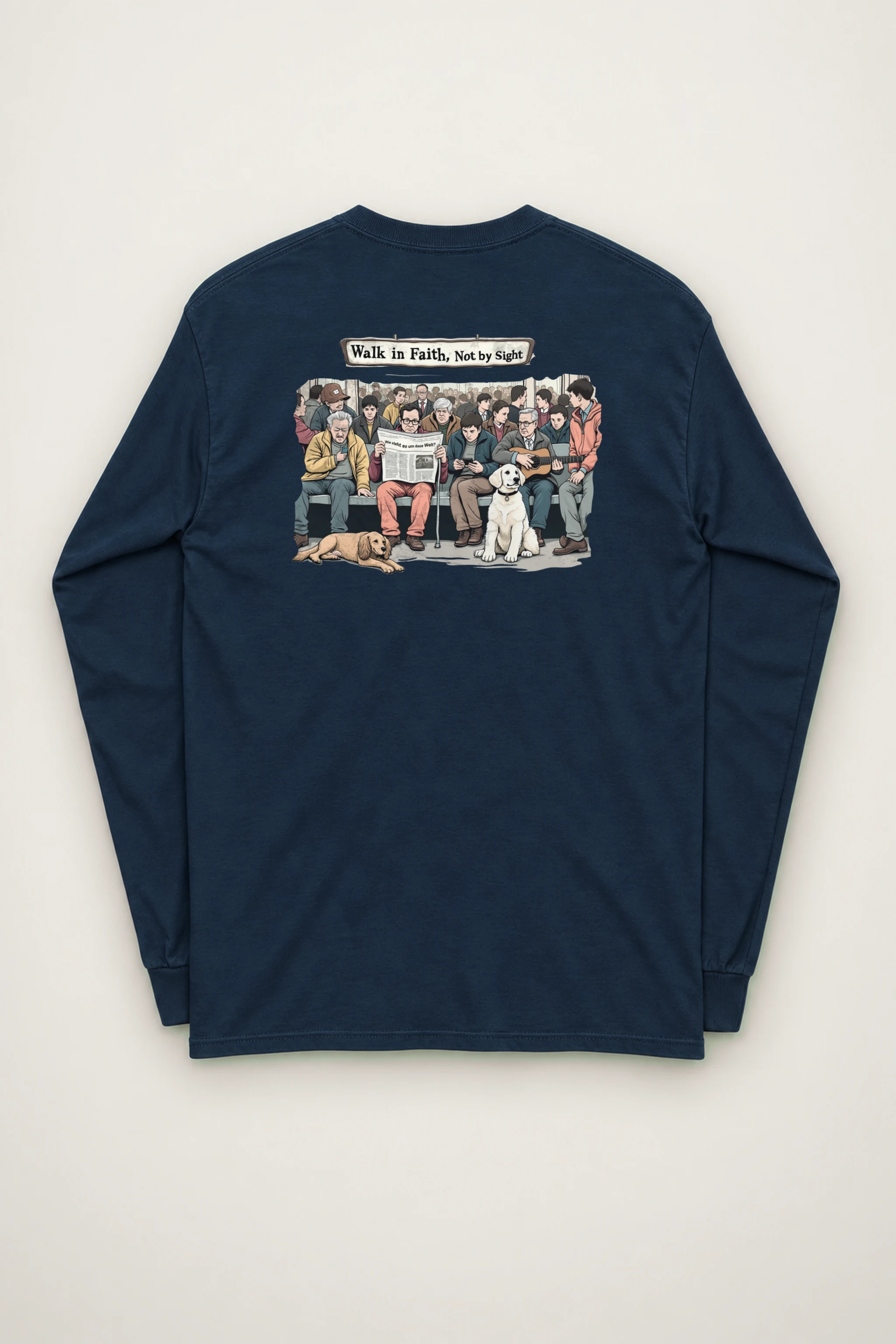 "Rush Hour Chorus" Unisex Longsleeve T-shirt