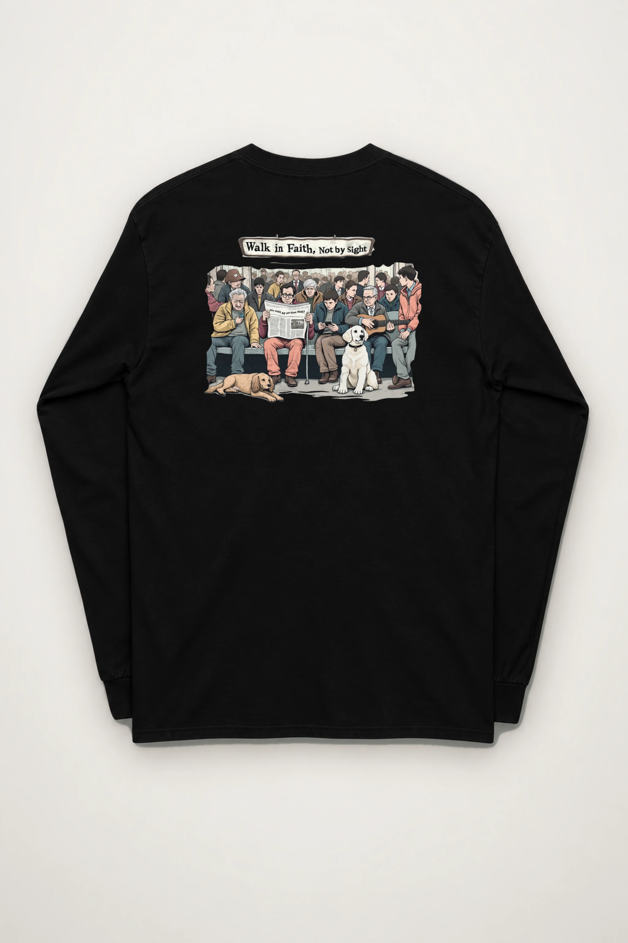 "Rush Hour Chorus" Unisex Longsleeve T-shirt