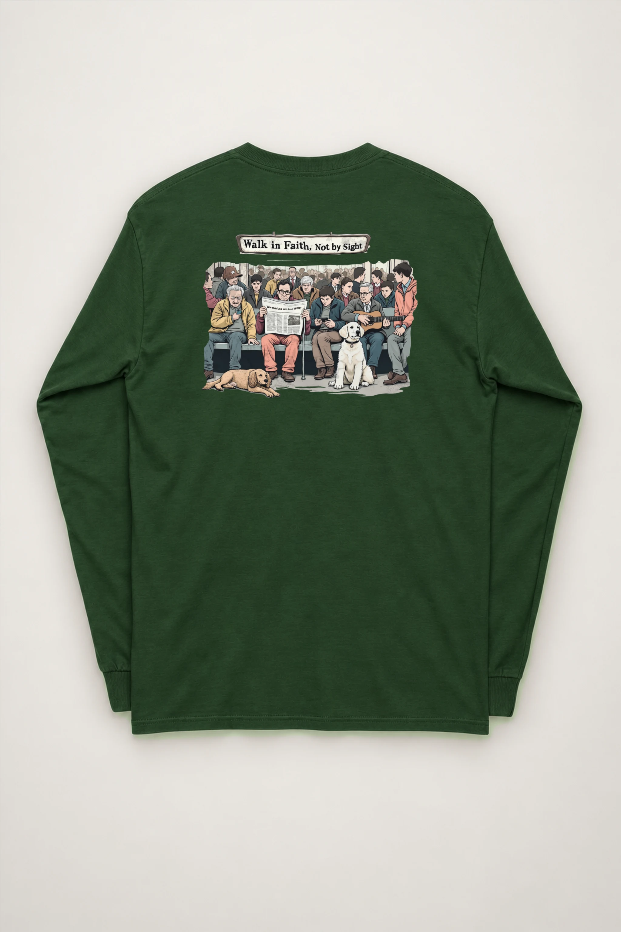 "Rush Hour Chorus" Unisex Longsleeve T-shirt