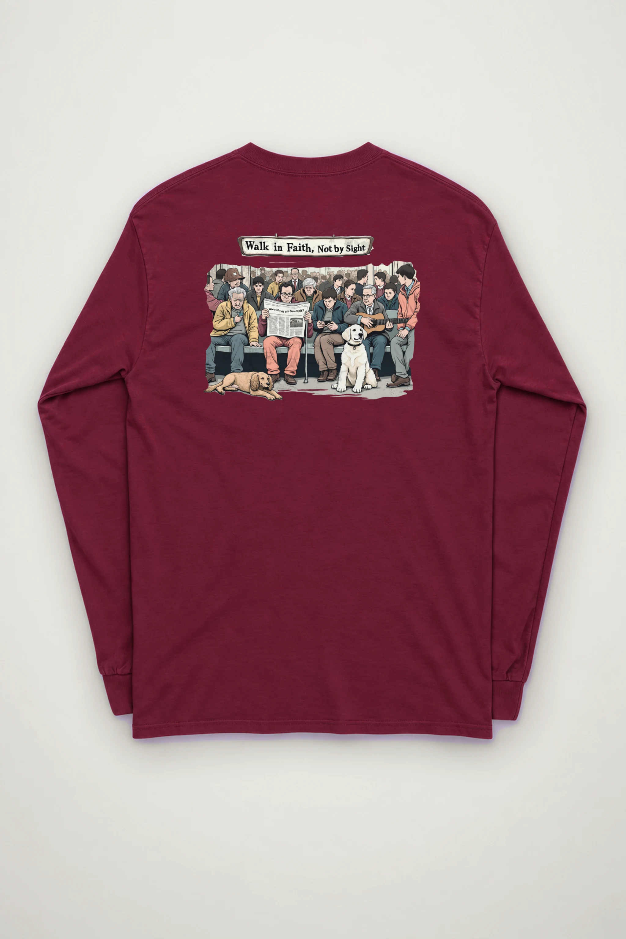 "Rush Hour Chorus" Unisex Longsleeve T-shirt