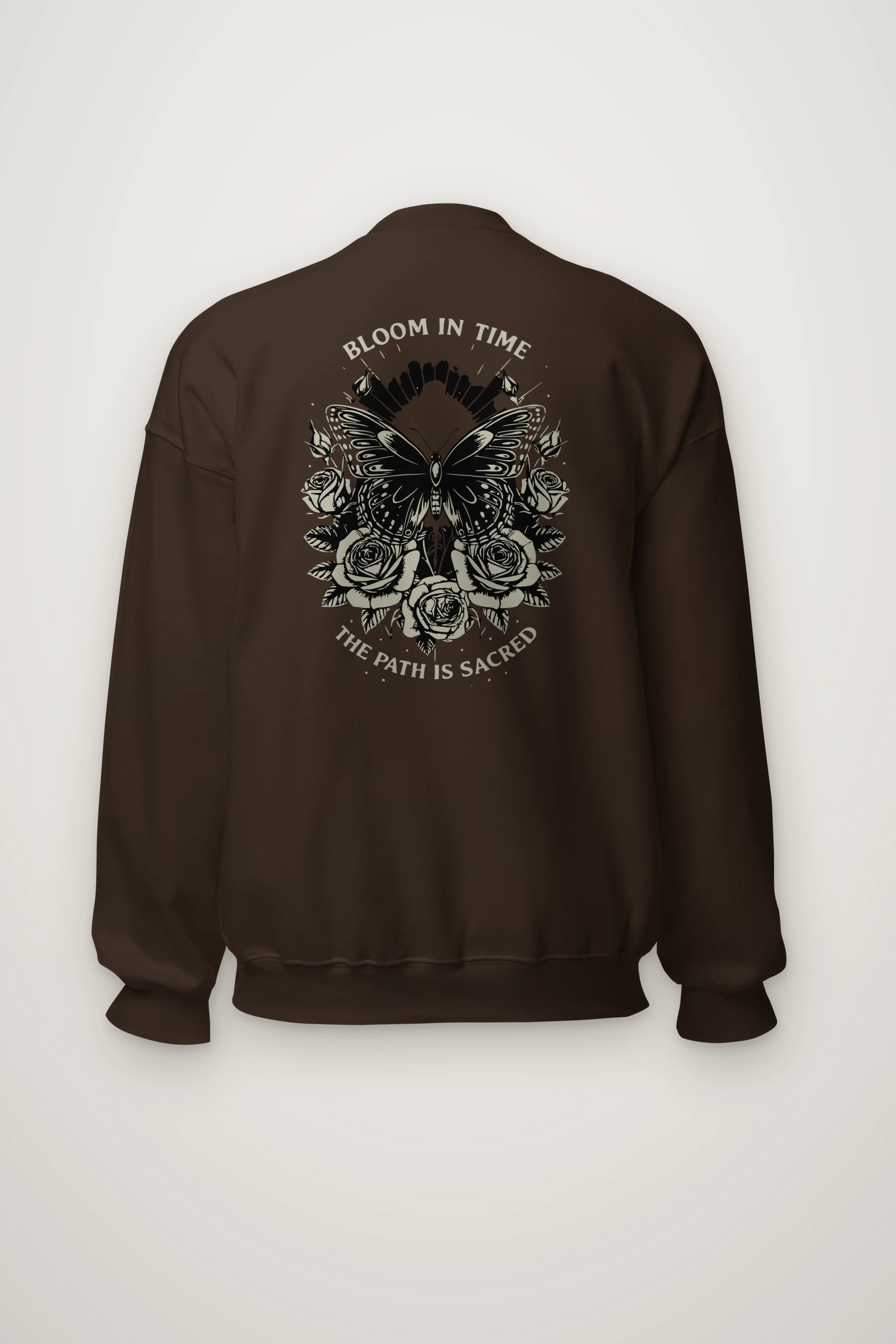 "Sacred Garden Flight" Heavy Blend Unisex Crewneck Sweatshirt