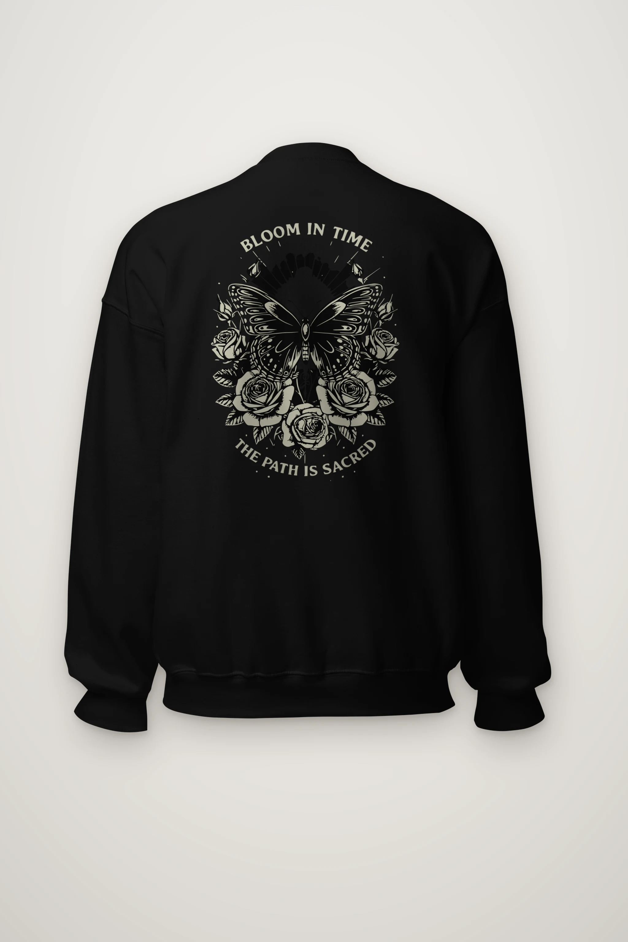 "Sacred Garden Flight" Heavy Blend Unisex Crewneck Sweatshirt