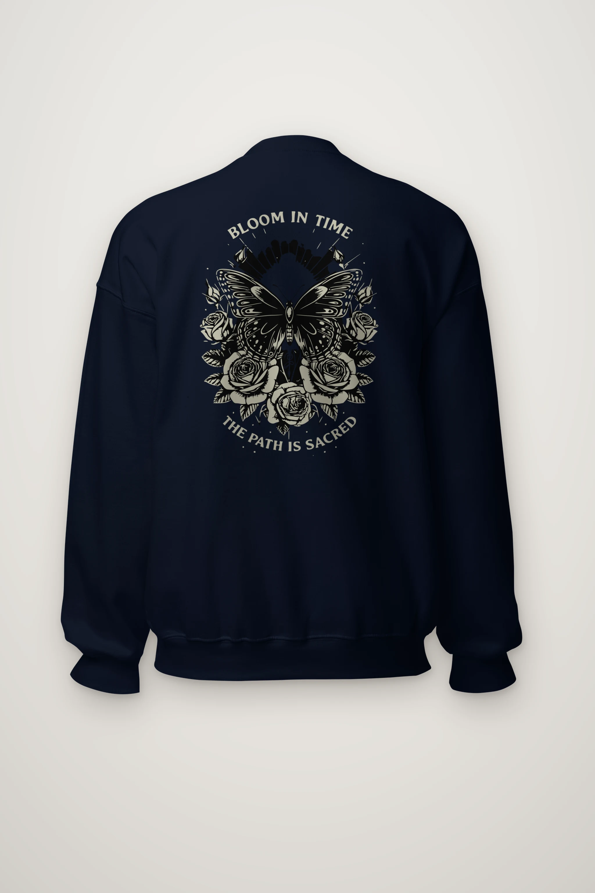 "Sacred Garden Flight" Heavy Blend Unisex Crewneck Sweatshirt