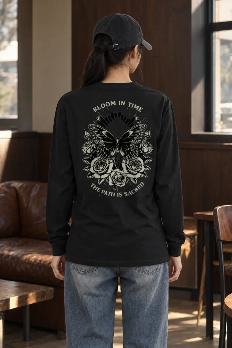"Sacred Garden Flight" Unisex Longsleeve T-shirt | Gildan 2400