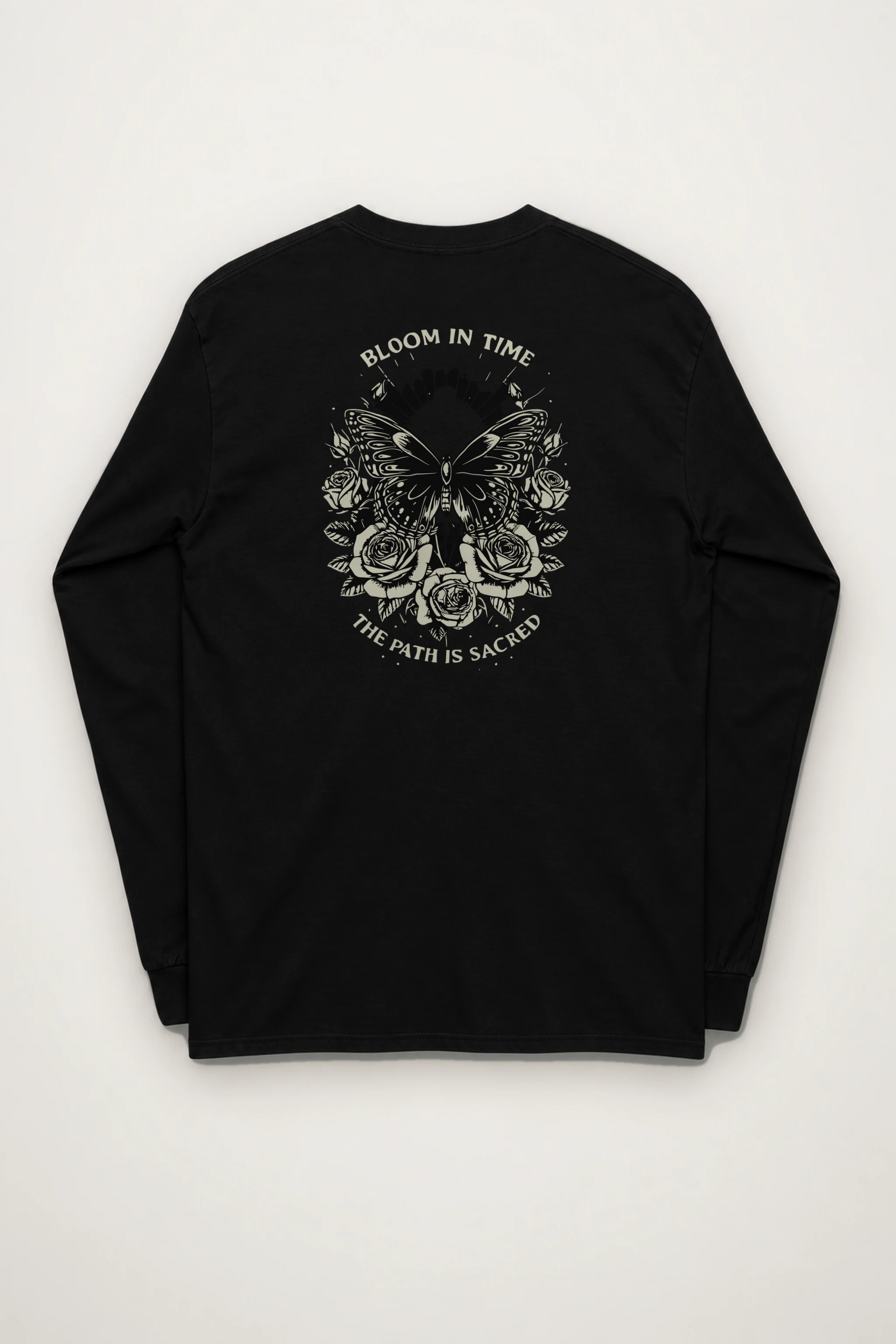 "Sacred Garden Flight" Unisex Longsleeve T-shirt
