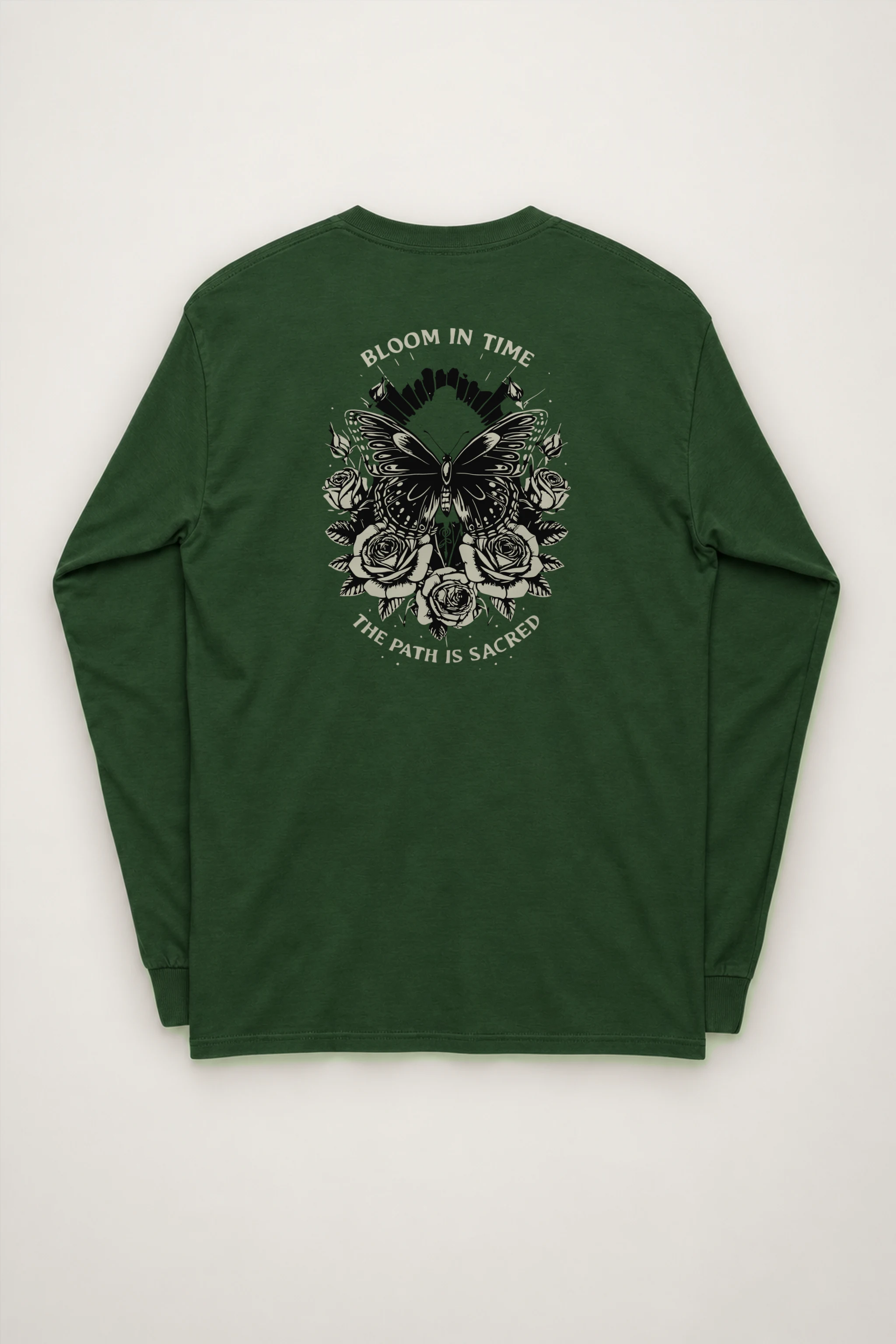 "Sacred Garden Flight" Unisex Longsleeve T-shirt