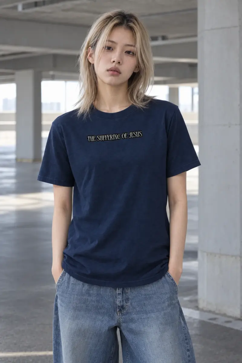 "Sacred Trial" Heavyweight Unisex Crewneck T-shirt