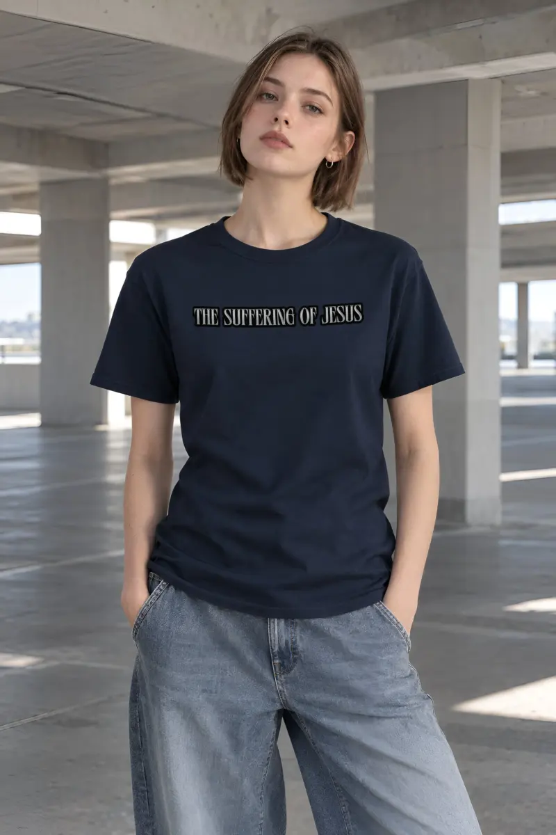 "Sacred Trial" Heavyweight Unisex Crewneck T-shirt