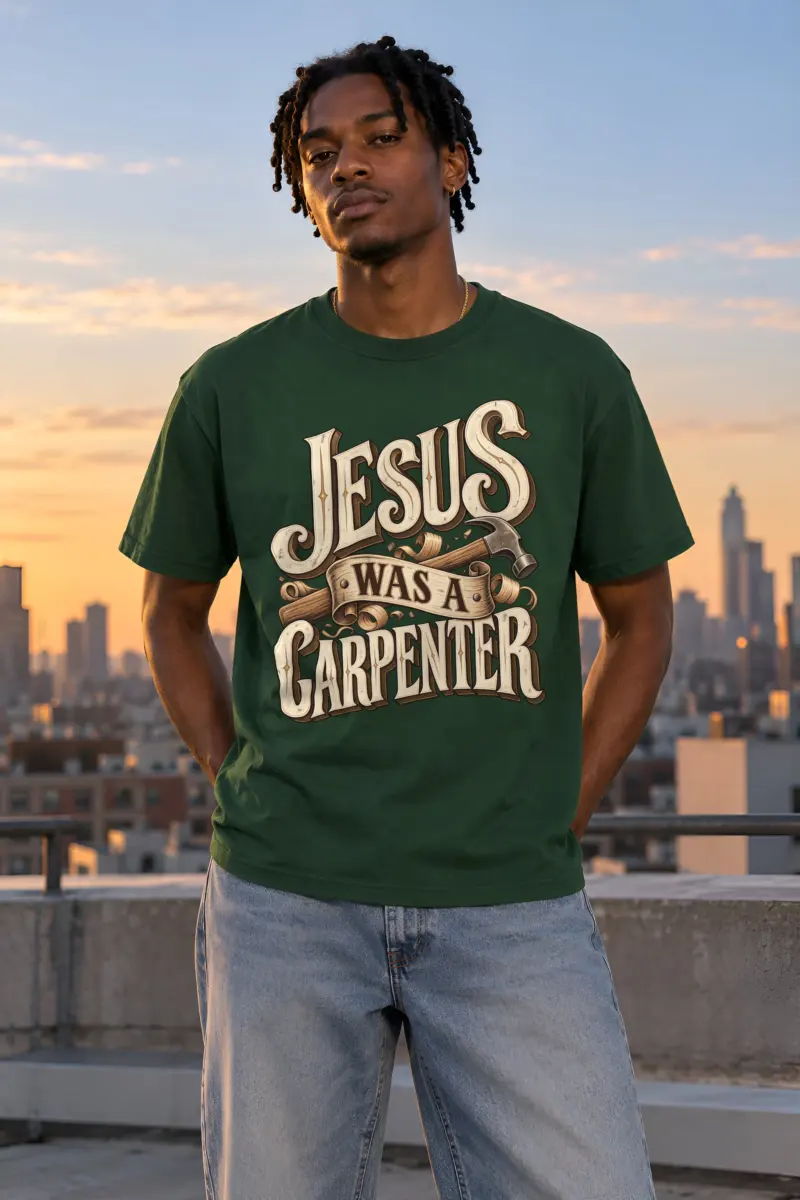 "Sacred Workshop" Heavyweight Unisex Crewneck T-shirt