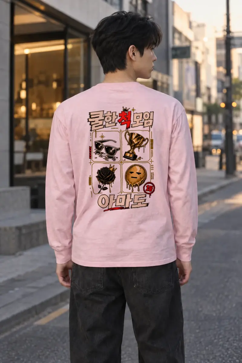 "Safety Mode Collage" Unisex Longsleeve T-shirt | Gildan 2400