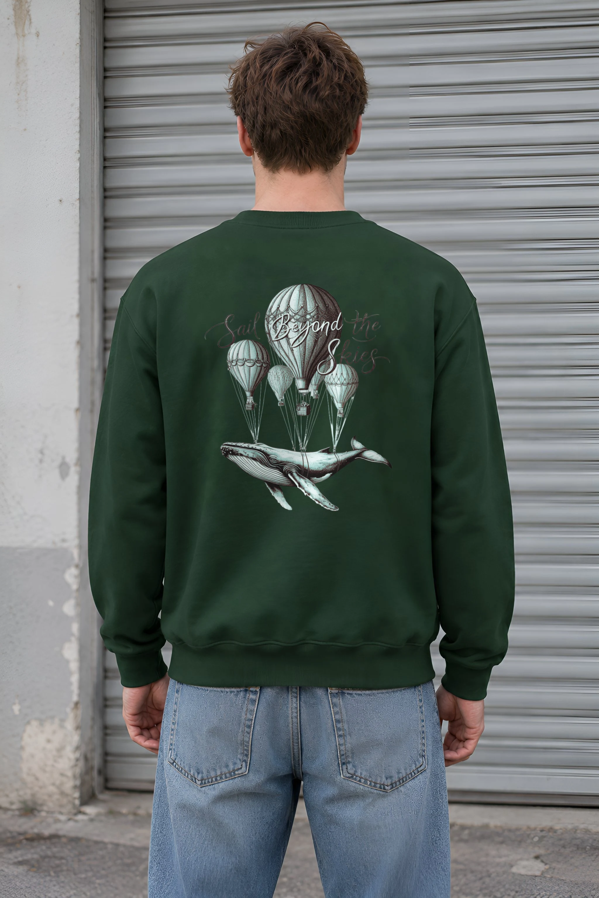 "Sail Beyond the Skies" 1 Crewneck Sweatshirt