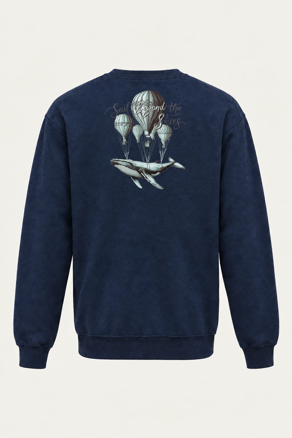 "Sail Beyond the Skies" Heavy Blend Unisex Crewneck Sweatshirt | Gildan 18000