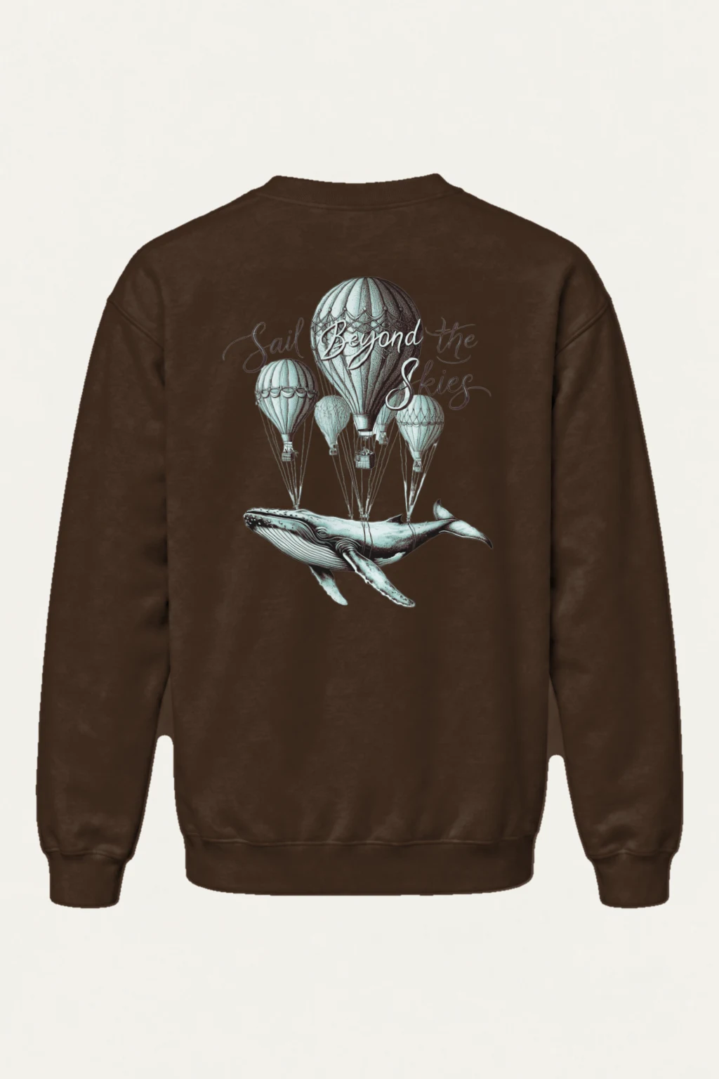 "Sail Beyond the Skies" Heavy Blend Unisex Crewneck Sweatshirt | Gildan 18000