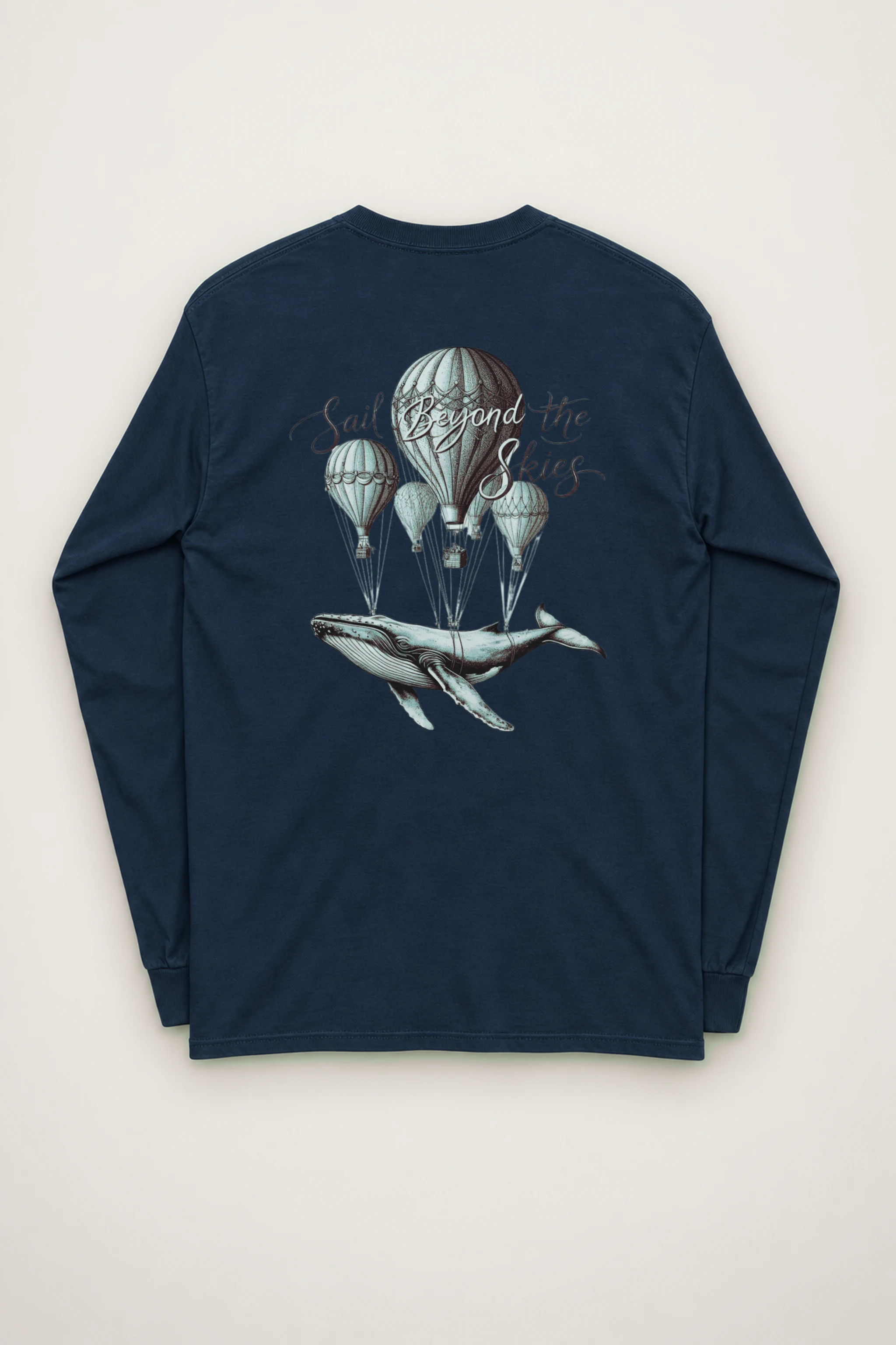 "Sail Beyond The Skies" Unisex Longsleeve T-shirt