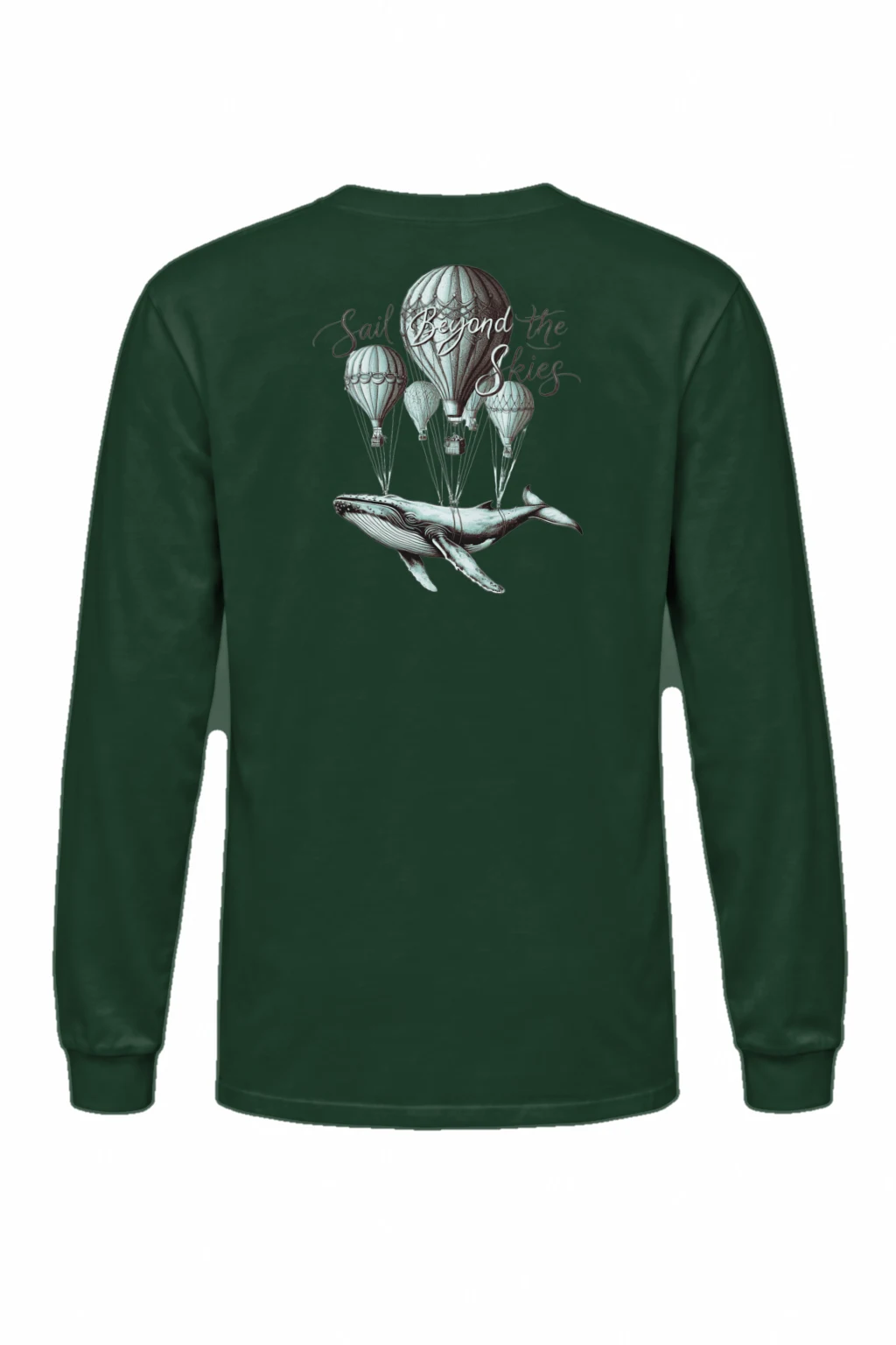 "Sail Beyond The Skies" Unisex Longsleeve T-shirt | Gildan 2400