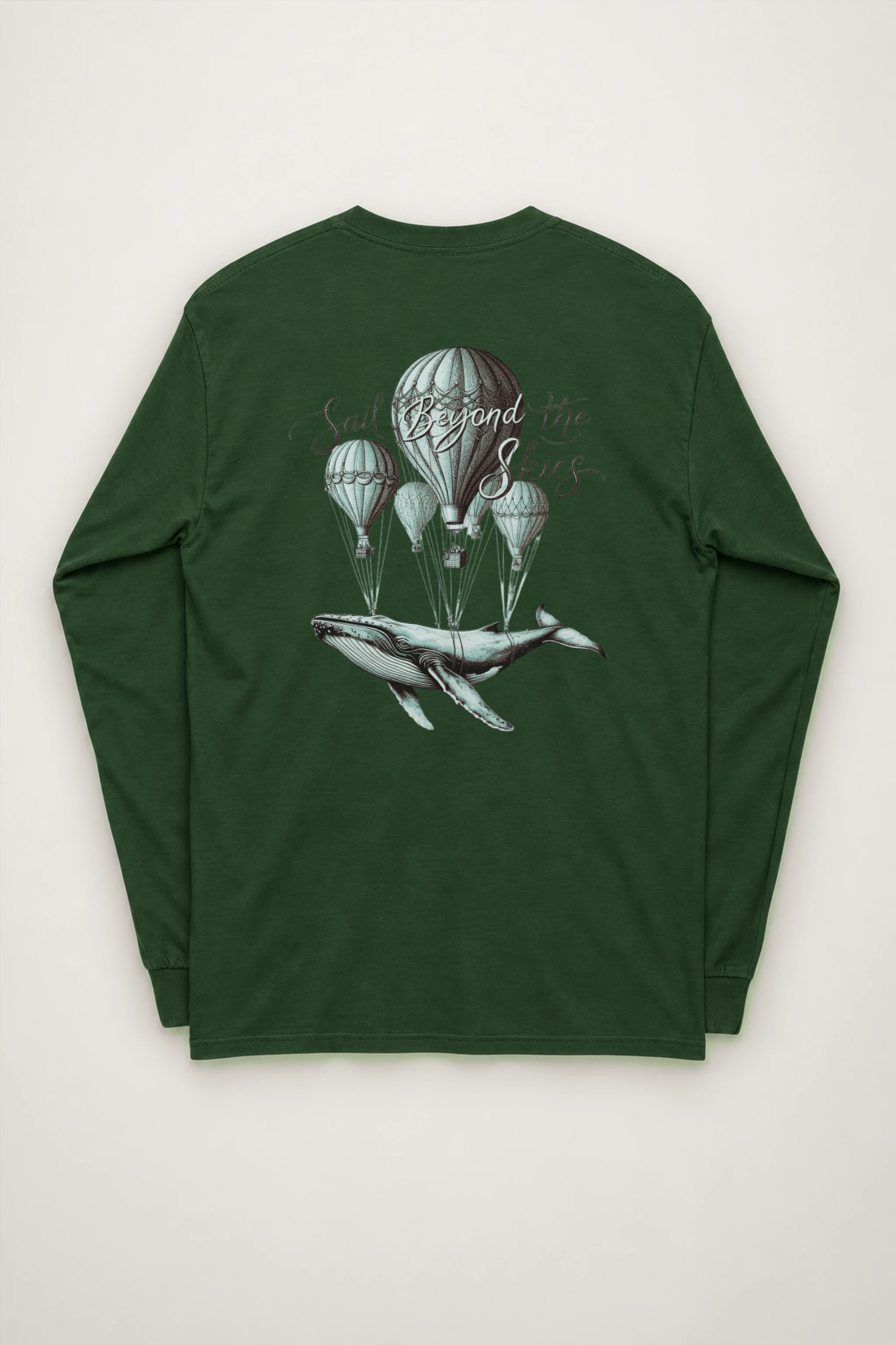 "Sail Beyond The Skies" Unisex Longsleeve T-shirt