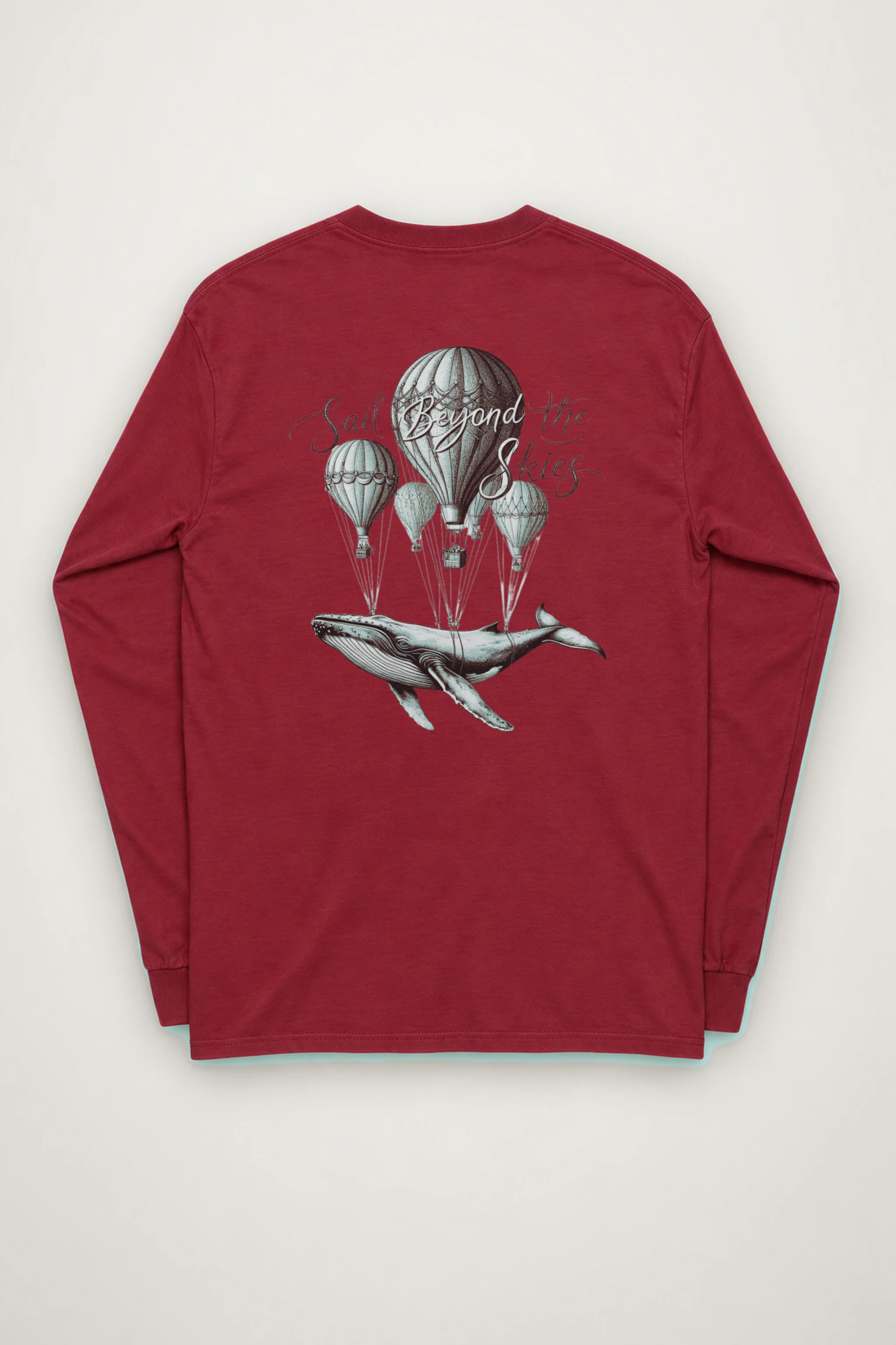 "Sail Beyond The Skies" Unisex Longsleeve T-shirt
