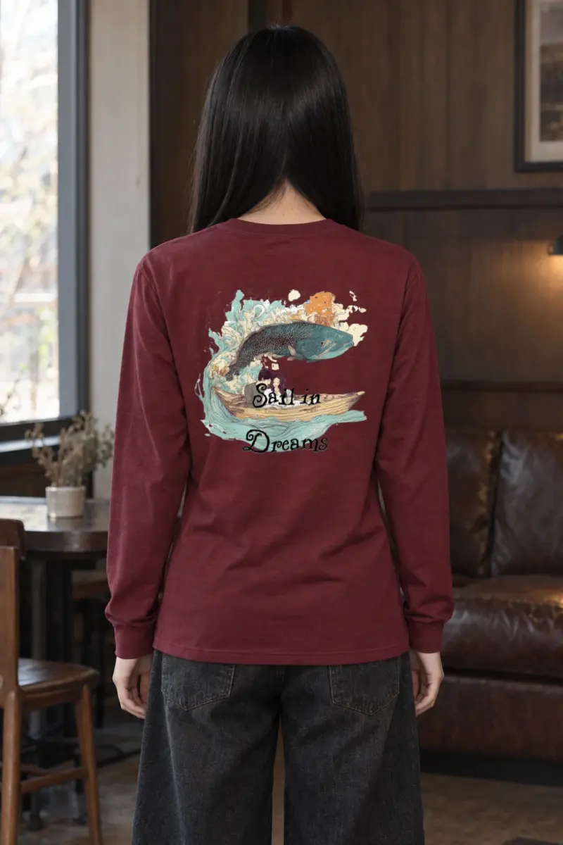 "Sail in Dreams" Unisex Longsleeve T-shirt