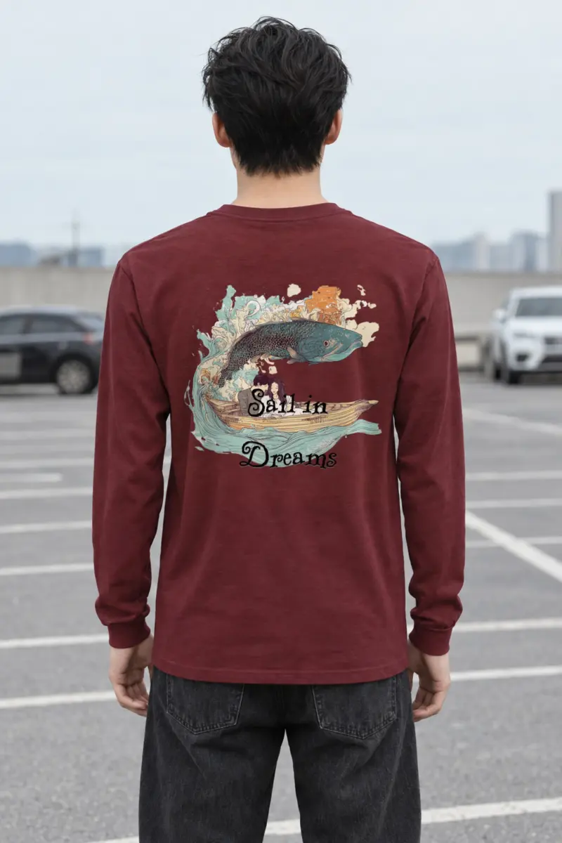 "Sail in Dreams" Unisex Longsleeve T-shirt