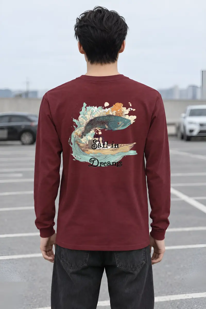 "Sail in Dreams" Unisex Longsleeve T-shirt