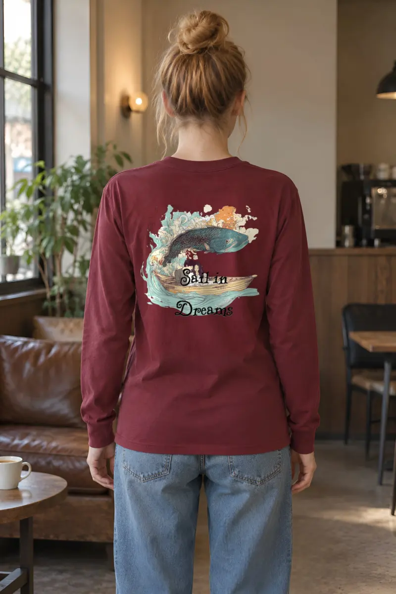 "Sail in Dreams" Unisex Longsleeve T-shirt