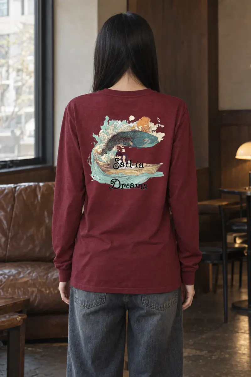 "Sail in Dreams" Unisex Longsleeve T-shirt