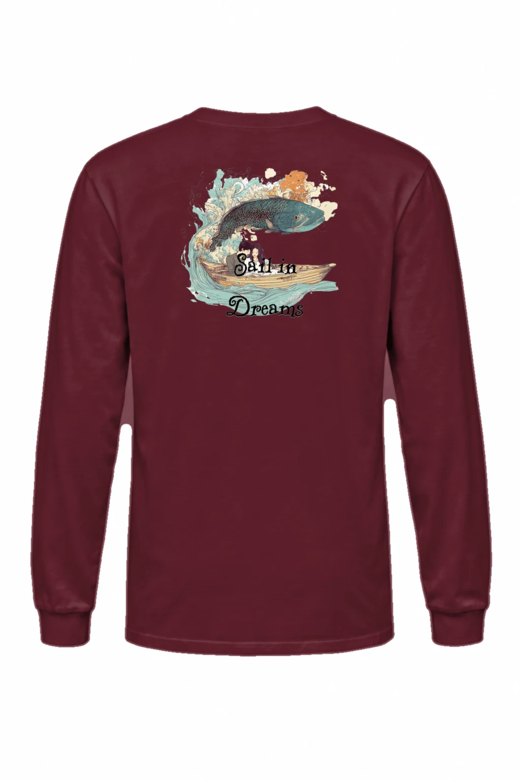 "Sail in Dreams" Unisex Longsleeve T-shirt | Gildan 2400