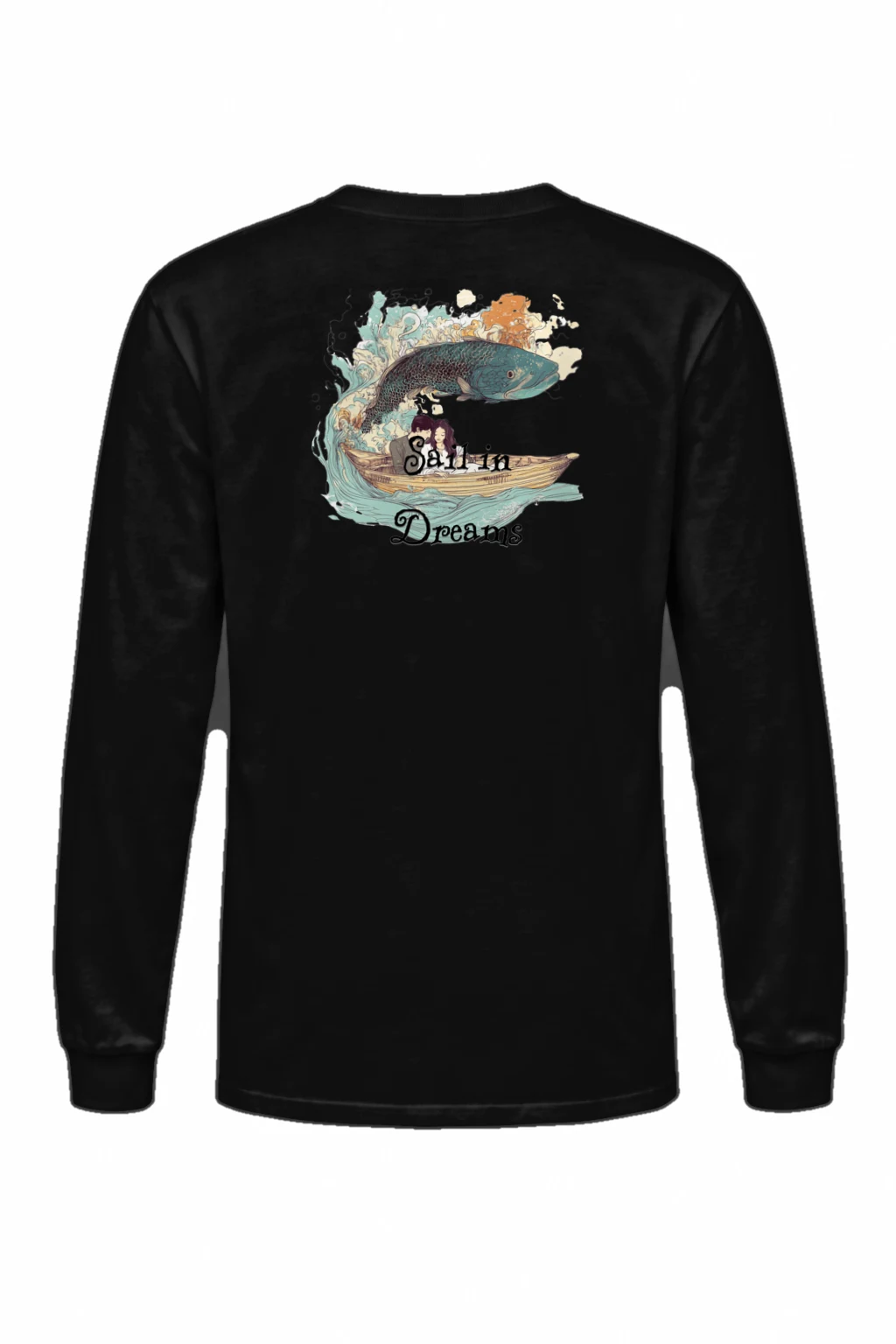 "Sail in Dreams" Unisex Longsleeve T-shirt | Gildan 2400
