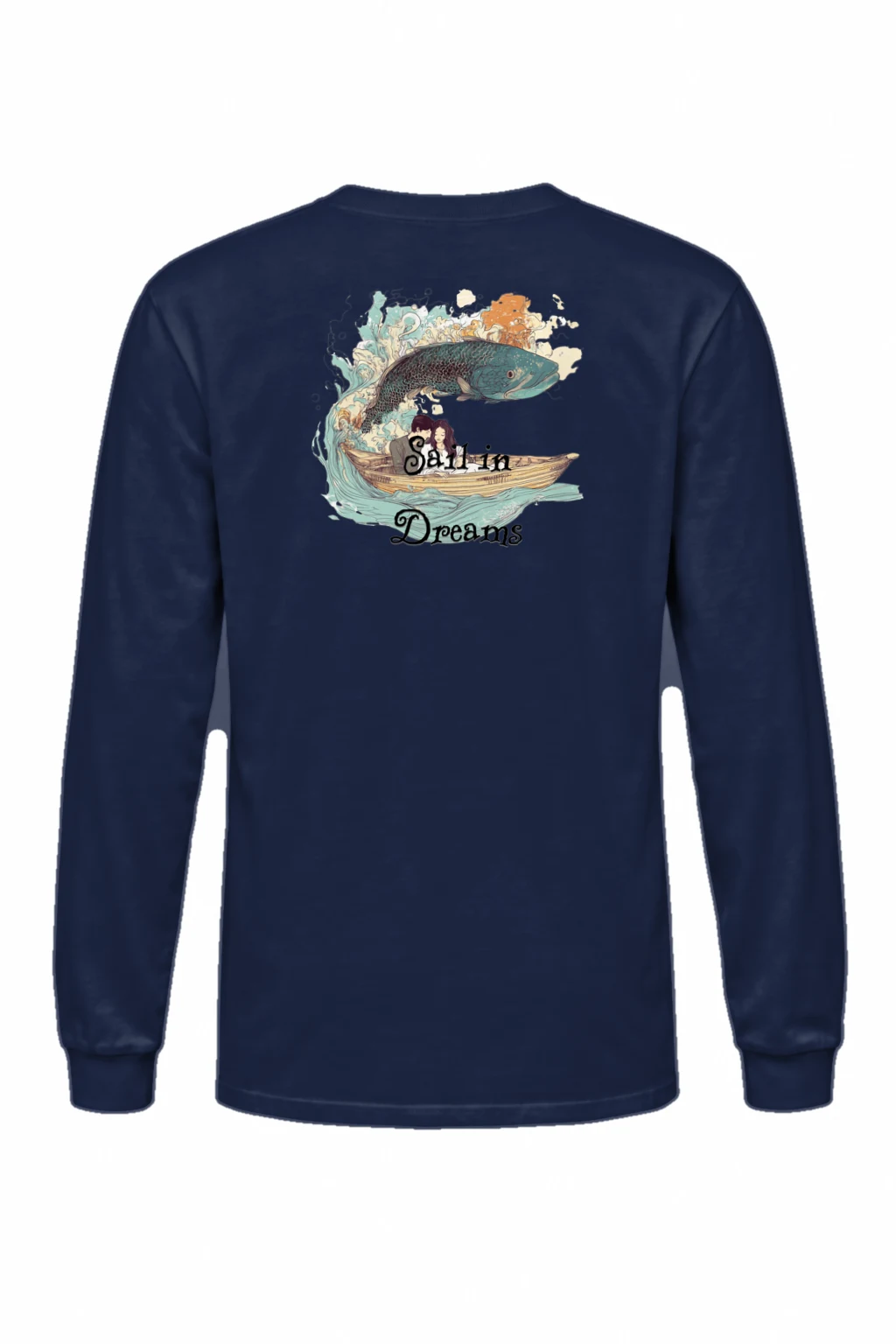 "Sail in Dreams" Unisex Longsleeve T-shirt | Gildan 2400