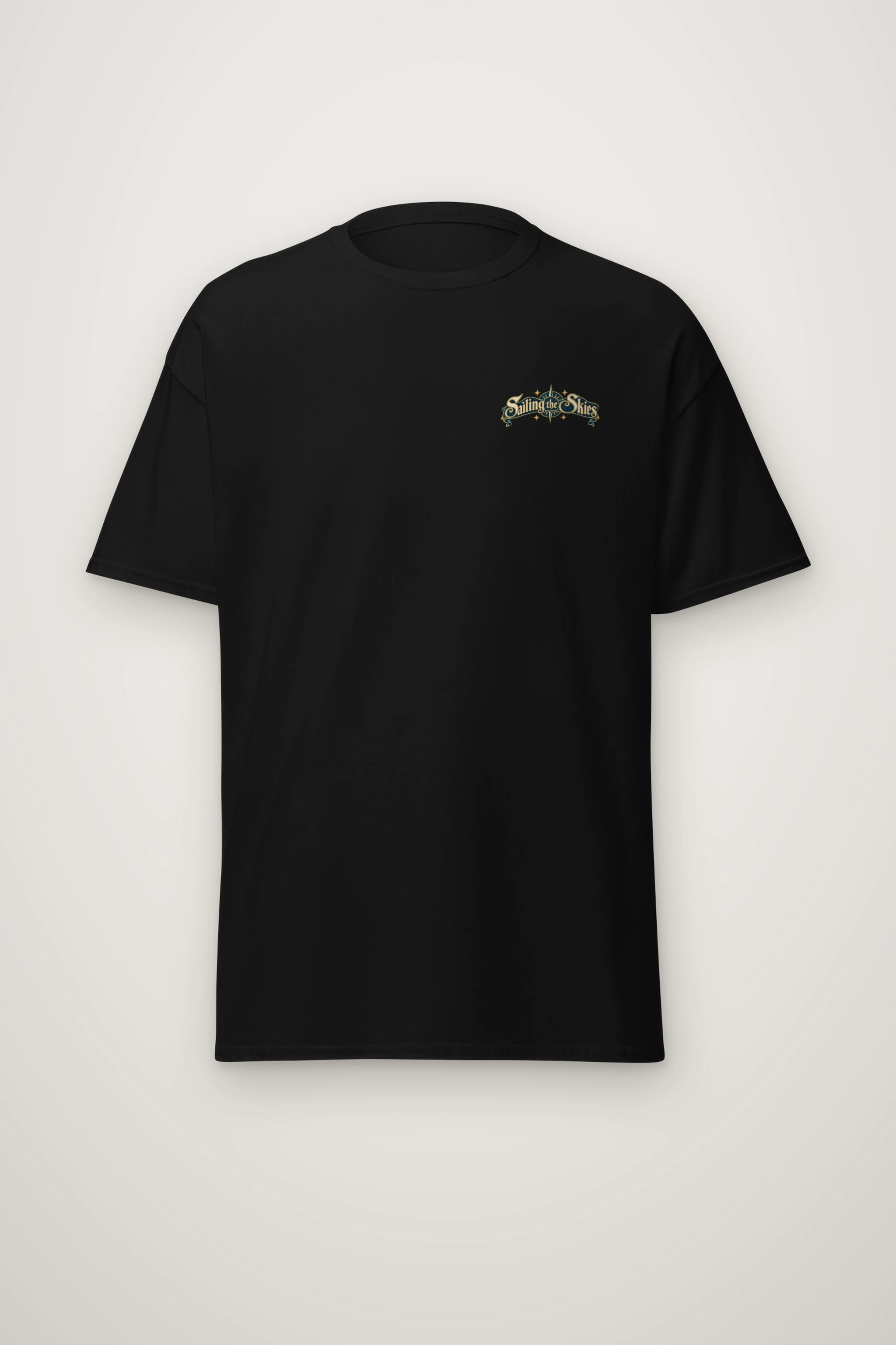 "Sailing The Skies" Heavyweight Unisex Crewneck T-shirt