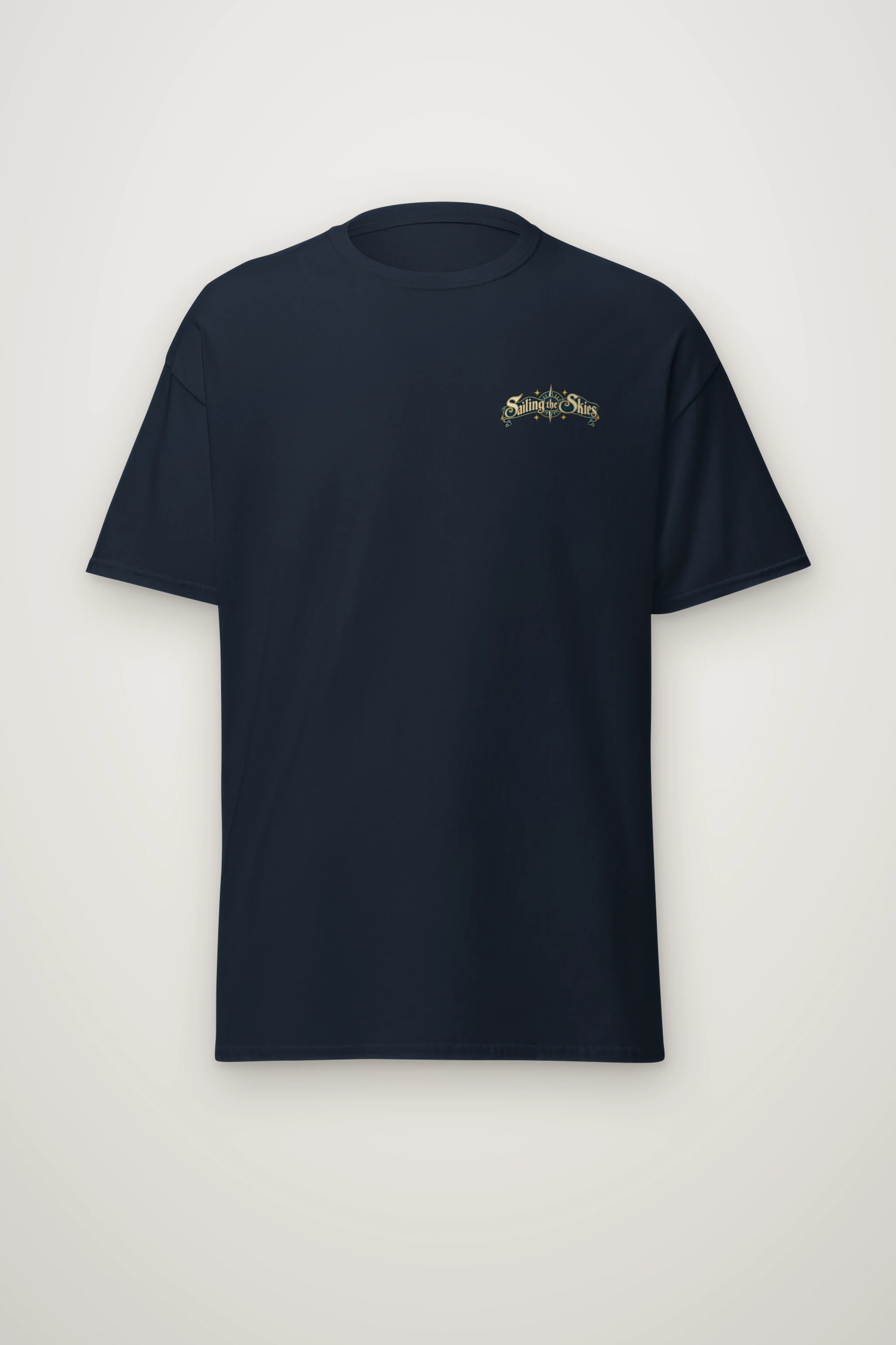"Sailing The Skies" Heavyweight Unisex Crewneck T-shirt
