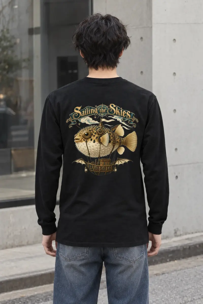 "Sailing The Skies" Unisex Longsleeve T-shirt