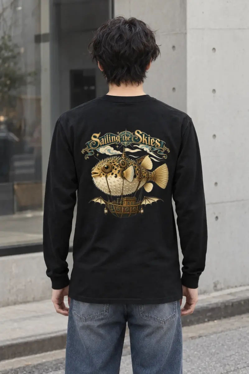 "Sailing The Skies" Unisex Longsleeve T-shirt