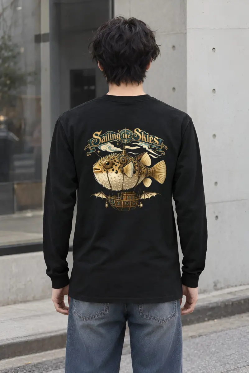"Sailing The Skies" Unisex Longsleeve T-shirt