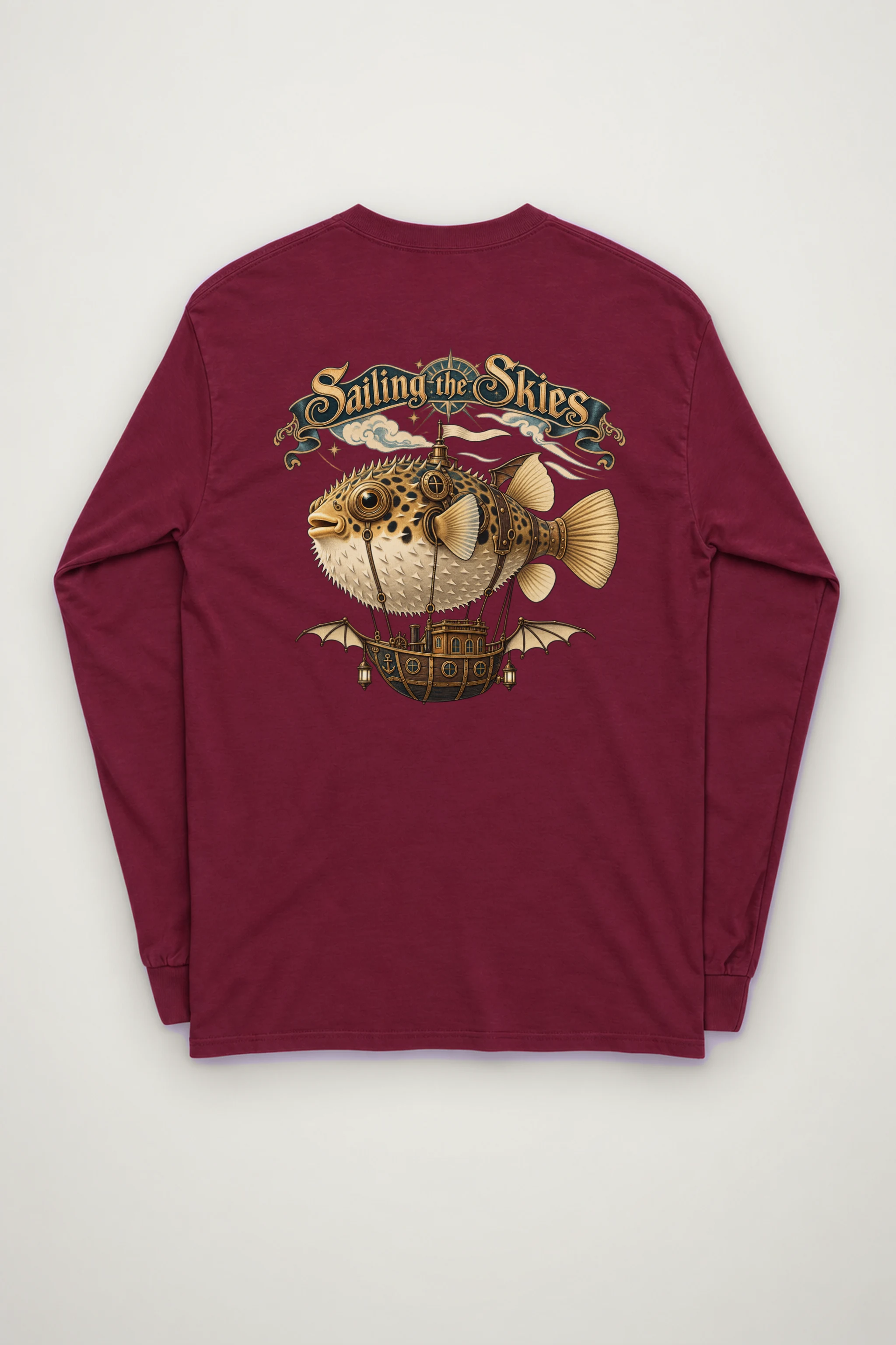 "Sailing The Skies" Unisex Longsleeve T-shirt