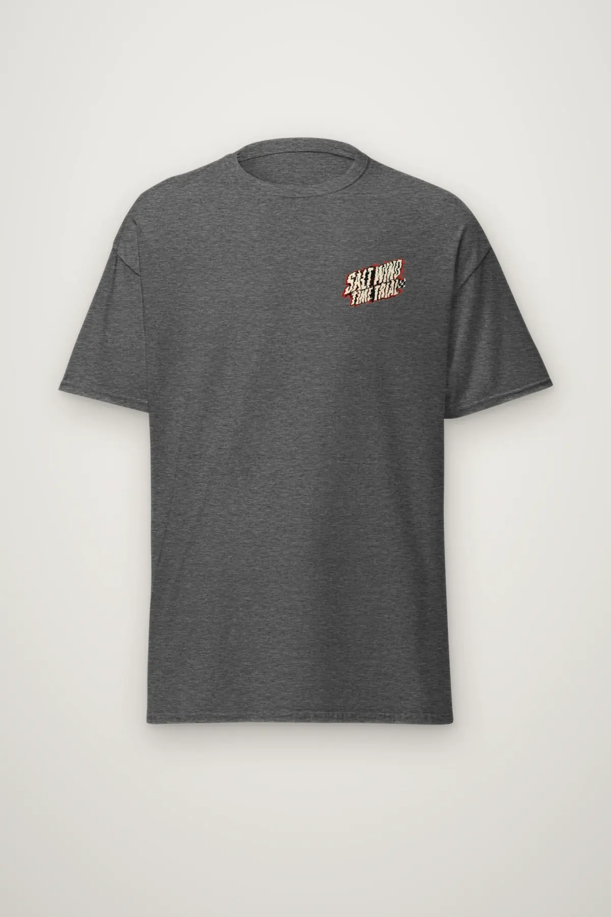 "Salt Wind Time Trial" Heavyweight Unisex Crewneck T-shirt