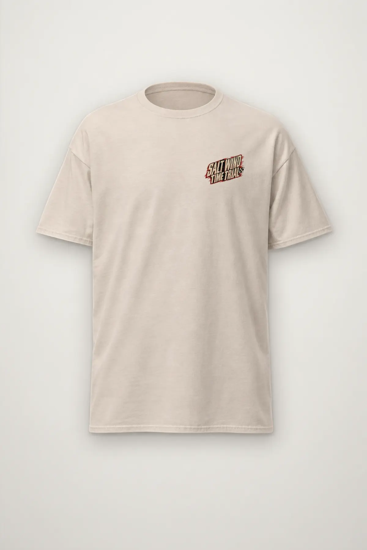 "Salt Wind Time Trial" Heavyweight Unisex Crewneck T-shirt