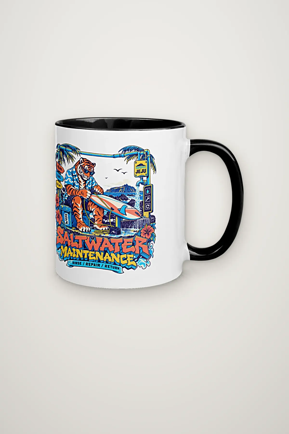 "Saltwater Maintenance" 11oz Ceramic Mug