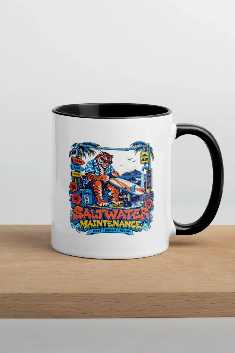 "Saltwater Maintenance" 11oz Ceramic Mug