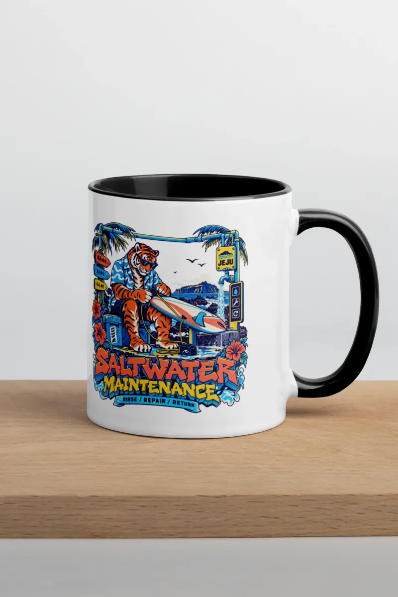 "Saltwater Maintenance" 11oz Ceramic Mug