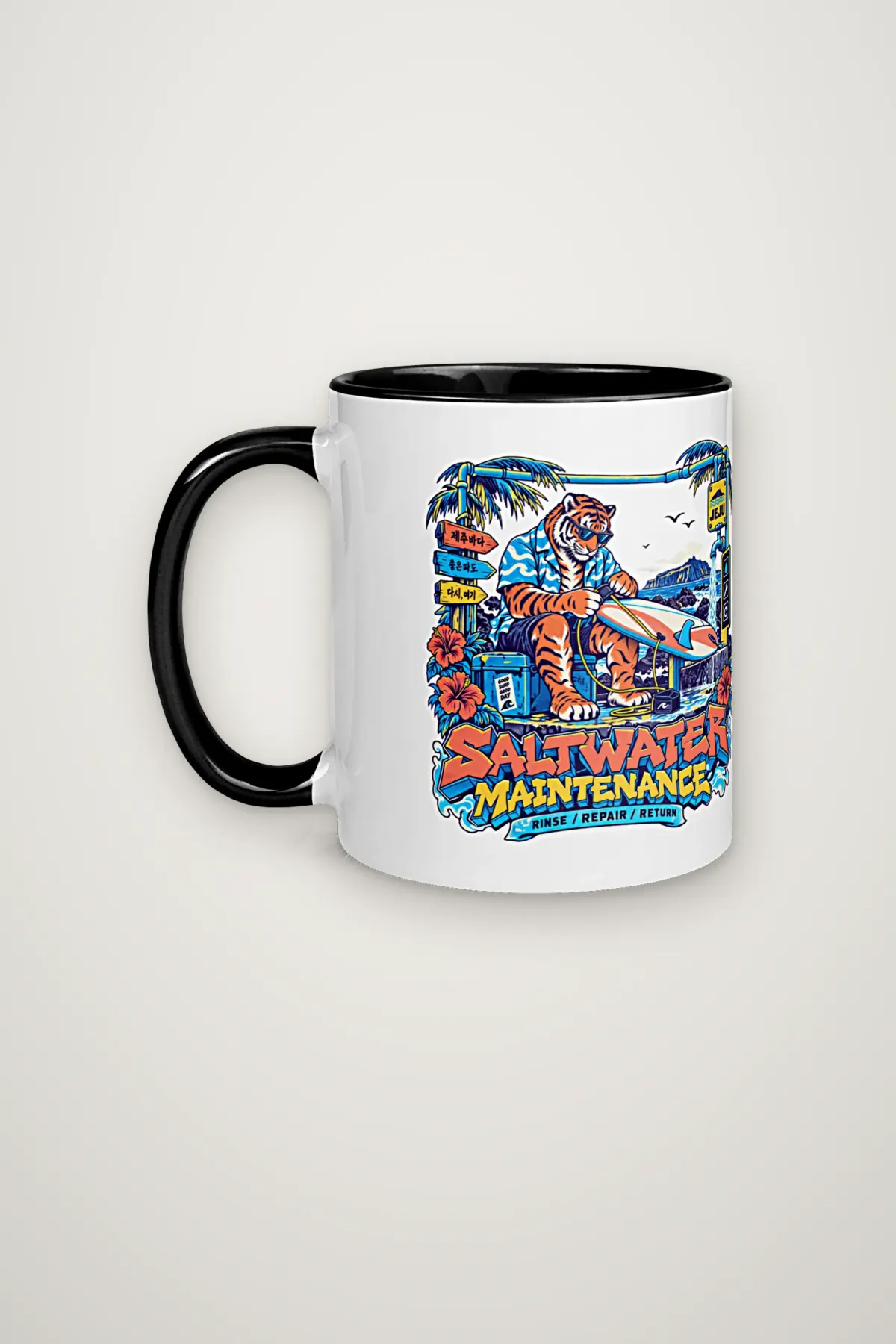 "Saltwater Maintenance" 11oz Ceramic Mug