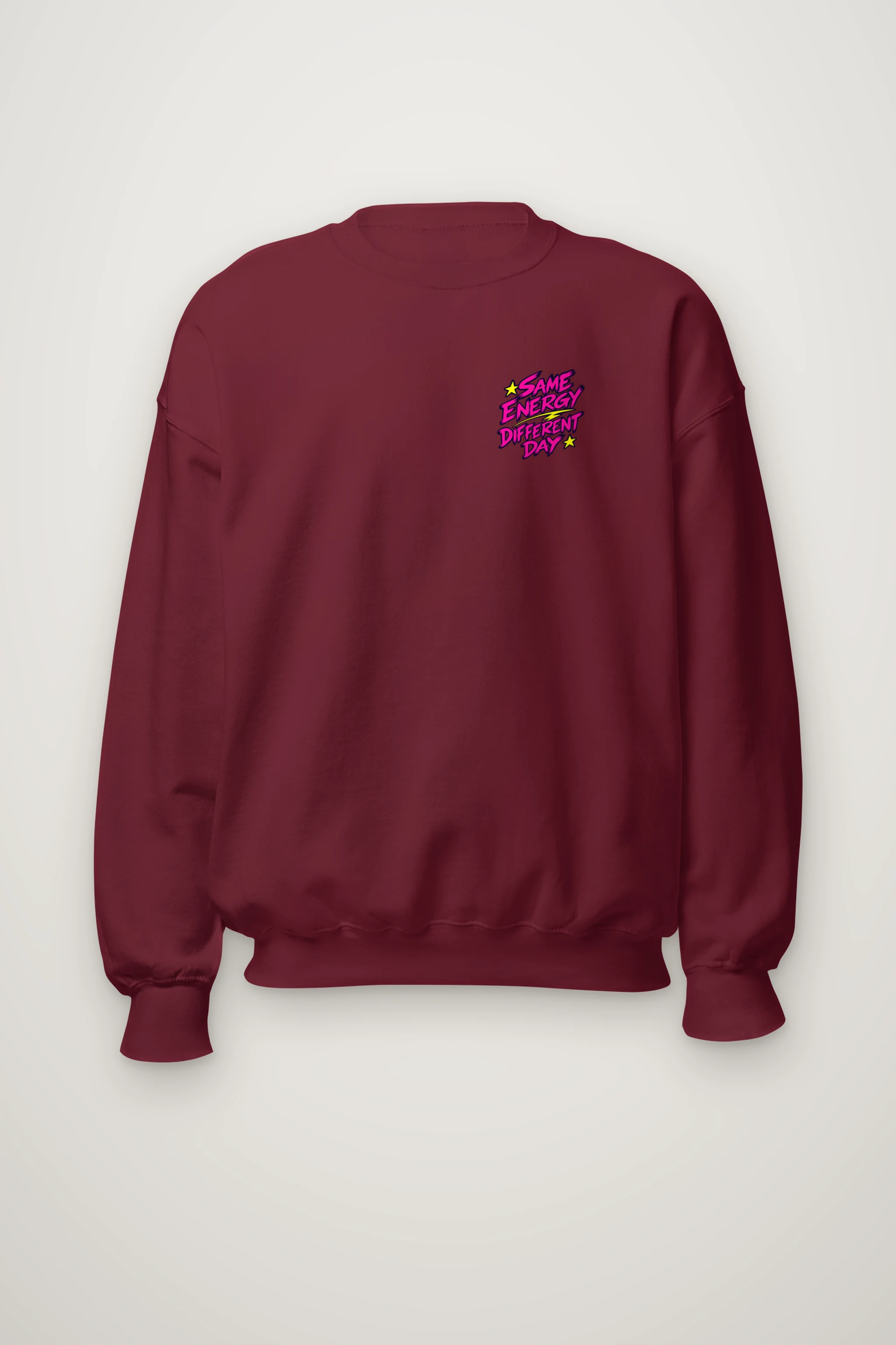 "Same Energy Different Day" Heavy Blend Unisex Crewneck Sweatshirt