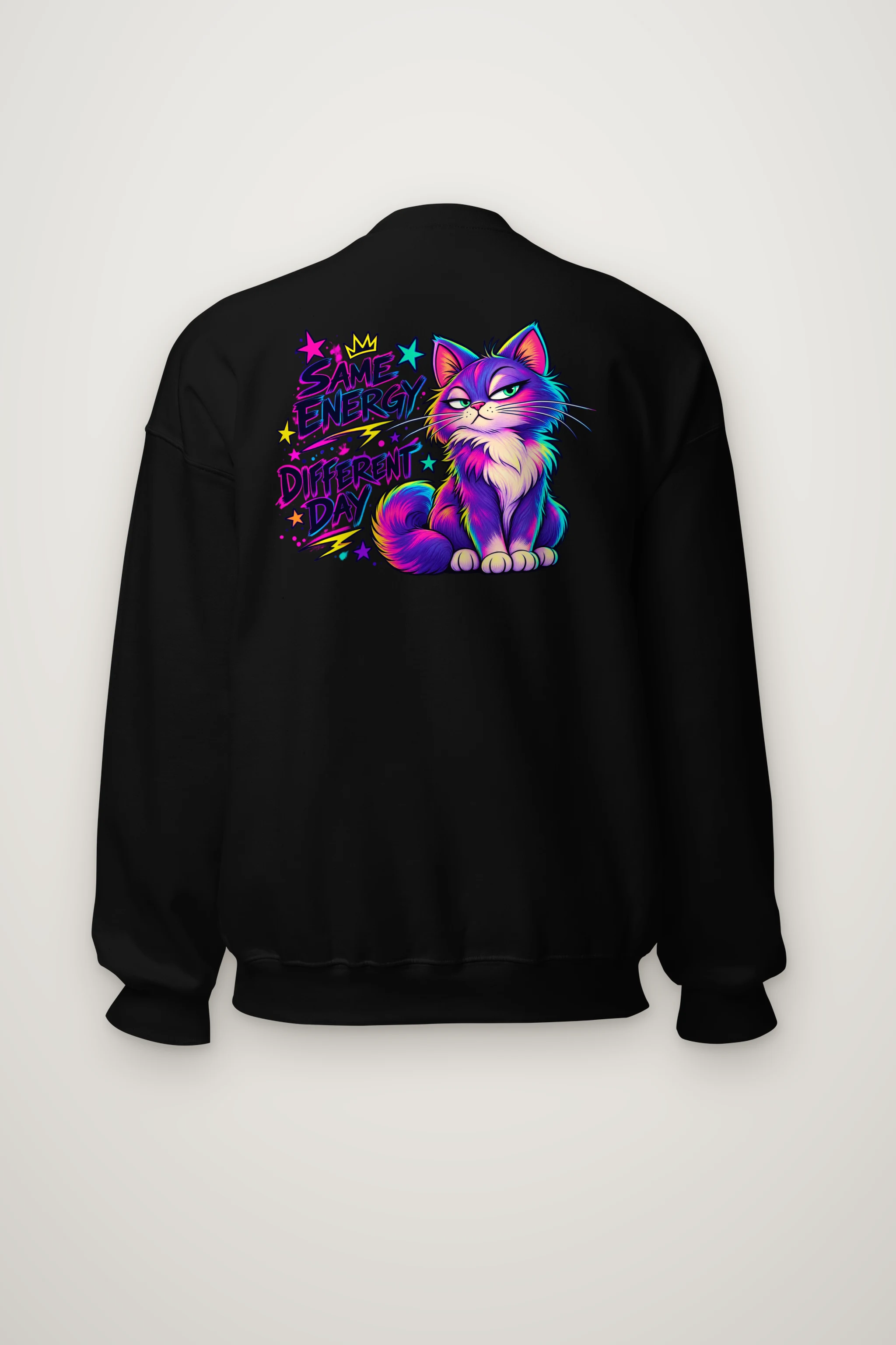 "Same Energy Different Day" Heavy Blend Unisex Crewneck Sweatshirt