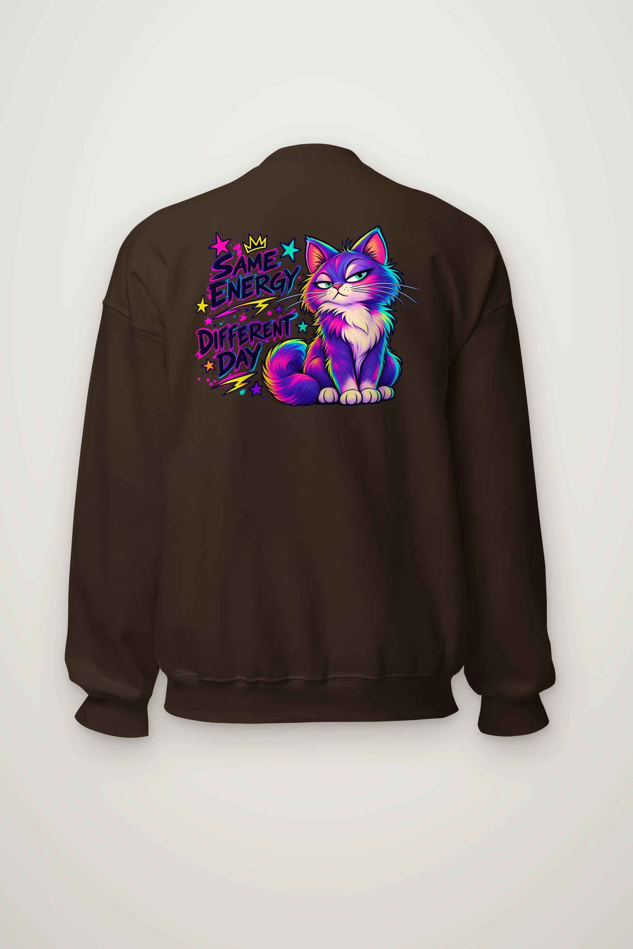 "Same Energy Different Day" Heavy Blend Unisex Crewneck Sweatshirt